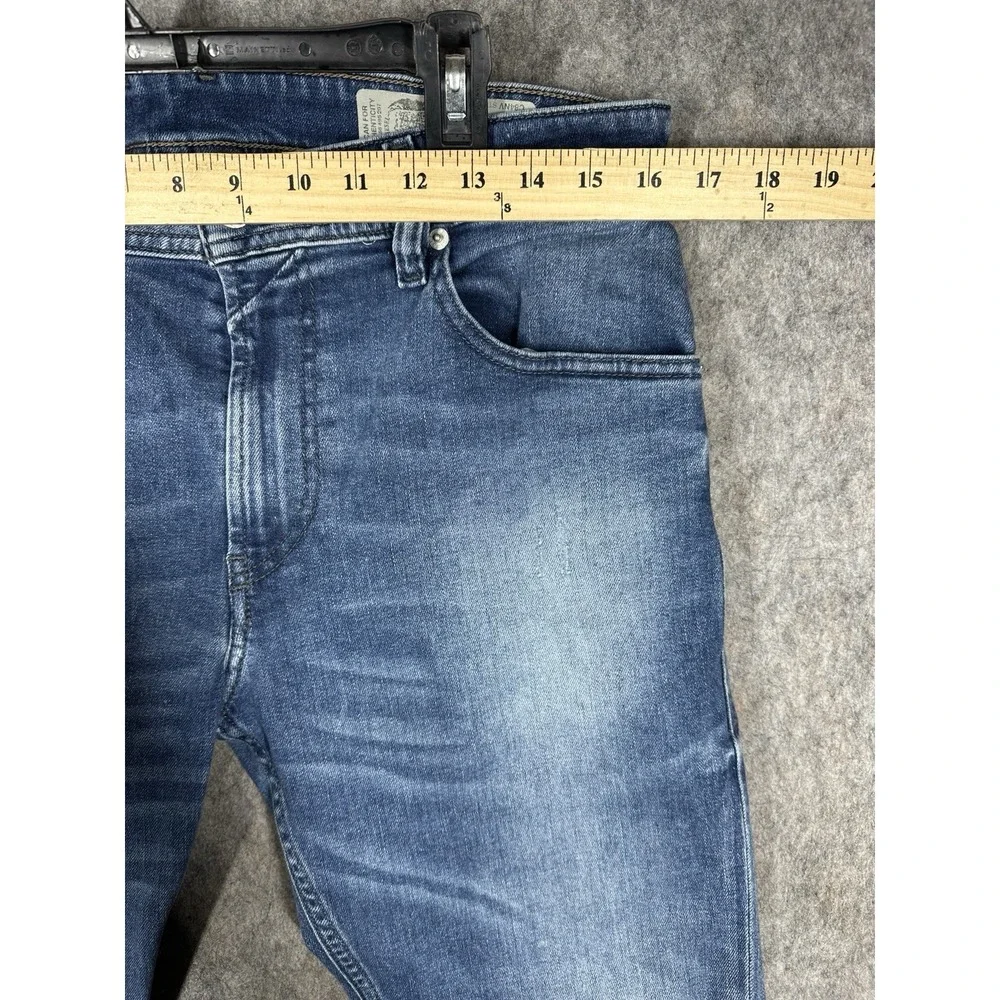 Diesel Thommer Mens Jeans 32x32 Slim Skinny Stretch Distressed Blue Denim